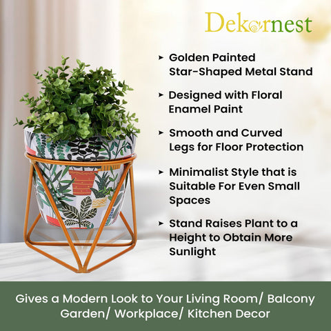 Dekornest Small Pot with Stand (1505 B)