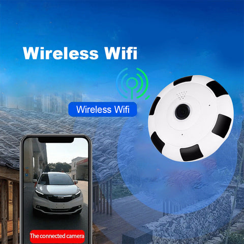 Melowave Smarthomes Fish Eye Chakra Wireless Panoramic WiFi IP 1080p Camera