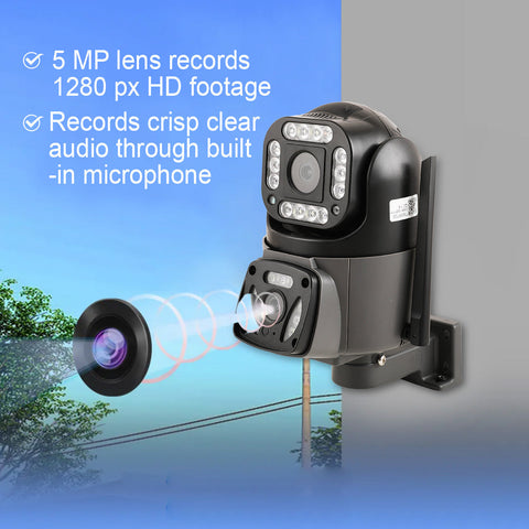 Melowave Smarthome Supercam 4G 5MP HD,??(1 Channel)