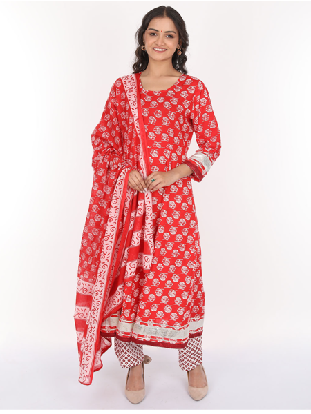 Picture of Fancy FlaKurta With Bottom and Dupatta