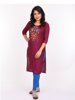 Picture of Pack of 3 Graceful EmbroideKurtas