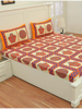 Picture of Pure Cotton King  Pack of 4 Double Bed Bedsheets with 8 Pillow Cover