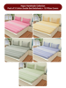 Picture of Hapur Hand Made Pure Cotton Pack of 5 Double Size Bedsheet with 10 Pillow Covers