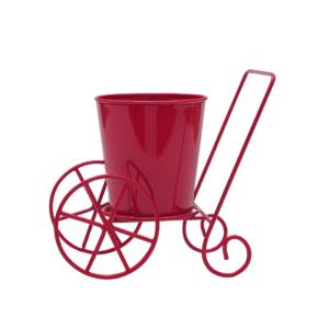 Dekornest Iron Two Wheel Pot Stand (1133)